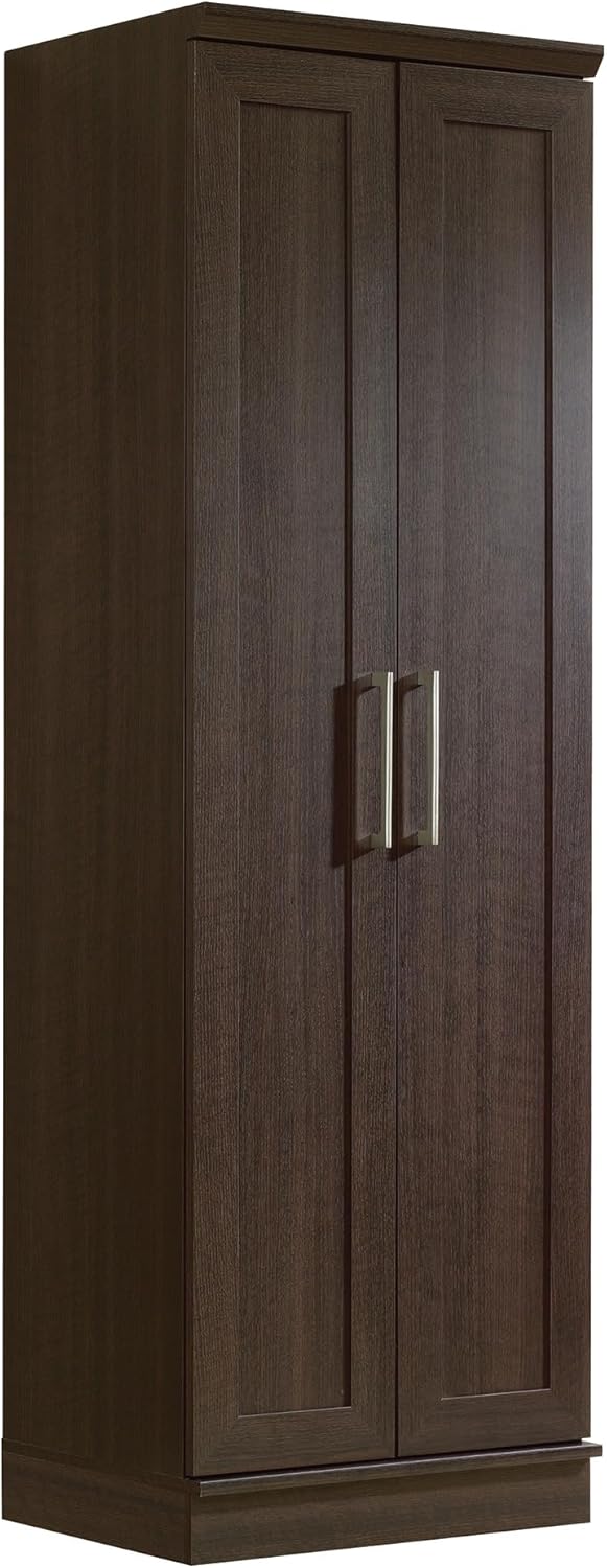 Sauder HomePlus Storage Cabinet/ Pantry cabinets, Soft White finish