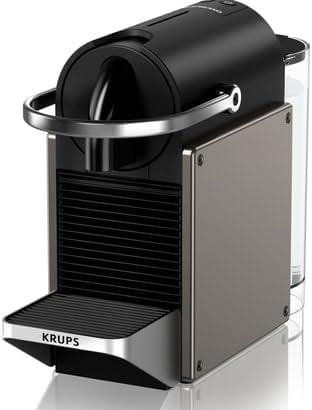 Nespresso Macchina da caffè Krups Pixie Titanio YY5290FD