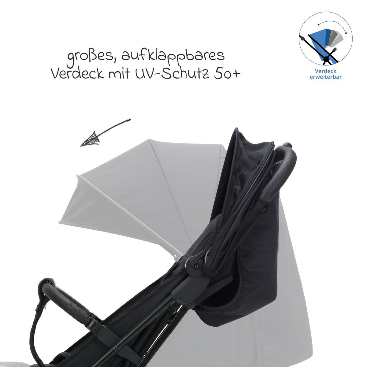 Kinder-Buggy Fill Rover - Schwarz