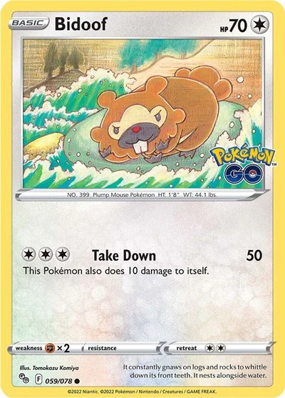 Bidoof - 059/078