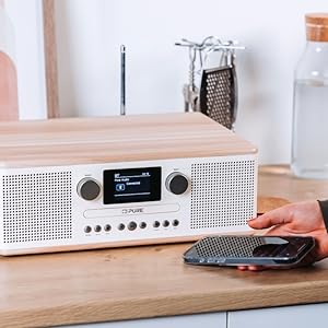Il Pure Classic C-D6 può essere collegato rapidamente e facilmente a Spotify