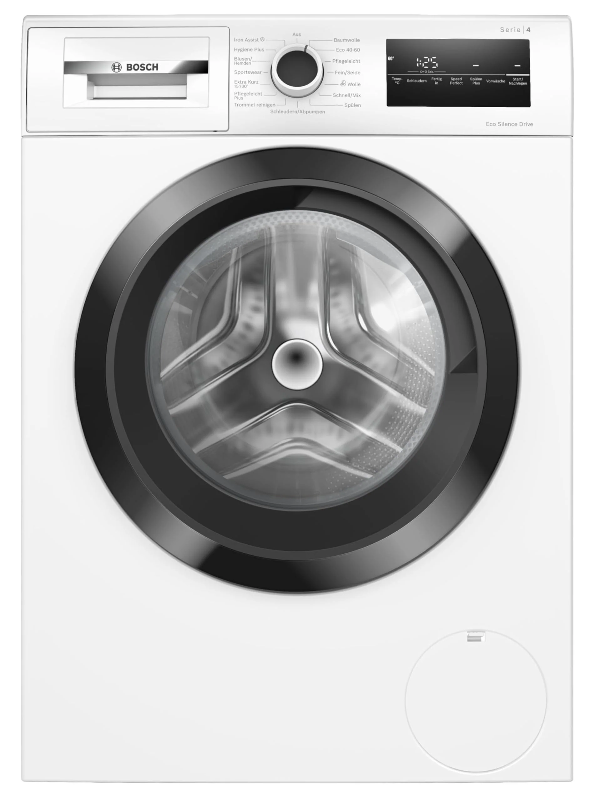 2025 Bosch WAN282K3, Serie 4, Lavatrice a Caricamento Frontale, 8 kg, 1400 giri/min, SpeedPerfect, Massimo Risparmio di Energia e Acqua, Funzione Aggiungi Capi, Igiene Elevata, AquaStop, IronAssist