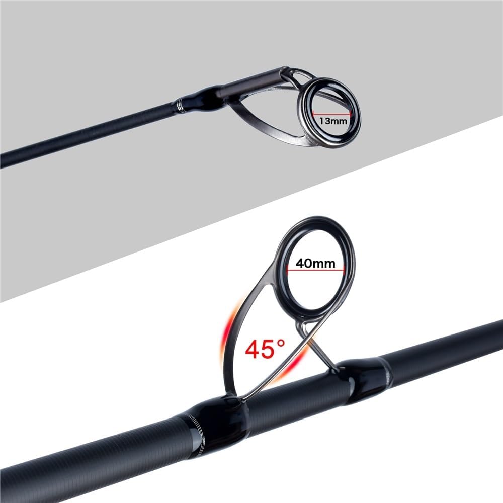 Angelrute, T800 Carbon Karpfen Angelrute 3,5 £ 4,5 m-3,0 m Reise Spinning Pole, Meerwasser oder Süßwasser