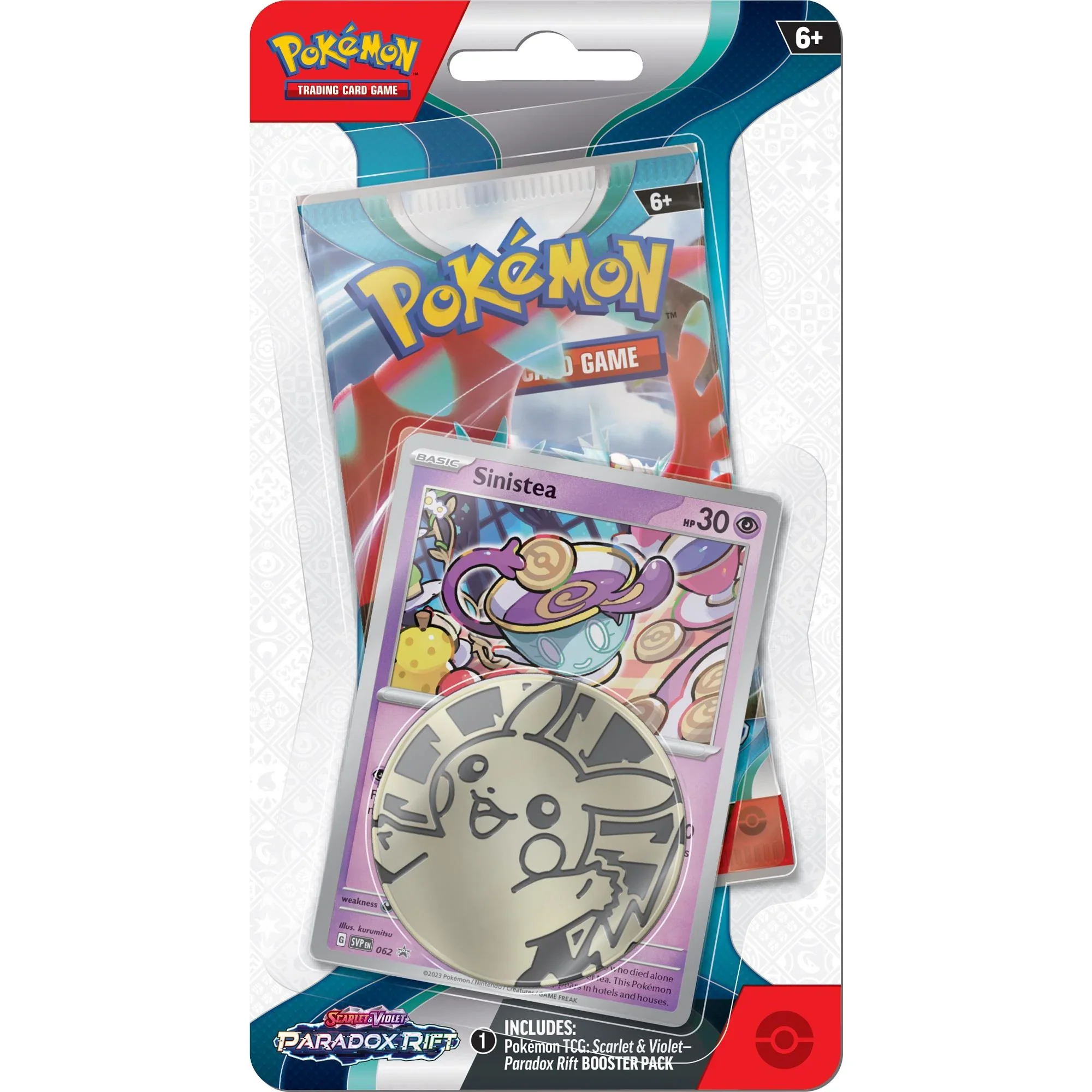 Pokemon Scarlet & Violet 4 Paradox Rift Checklane Blister