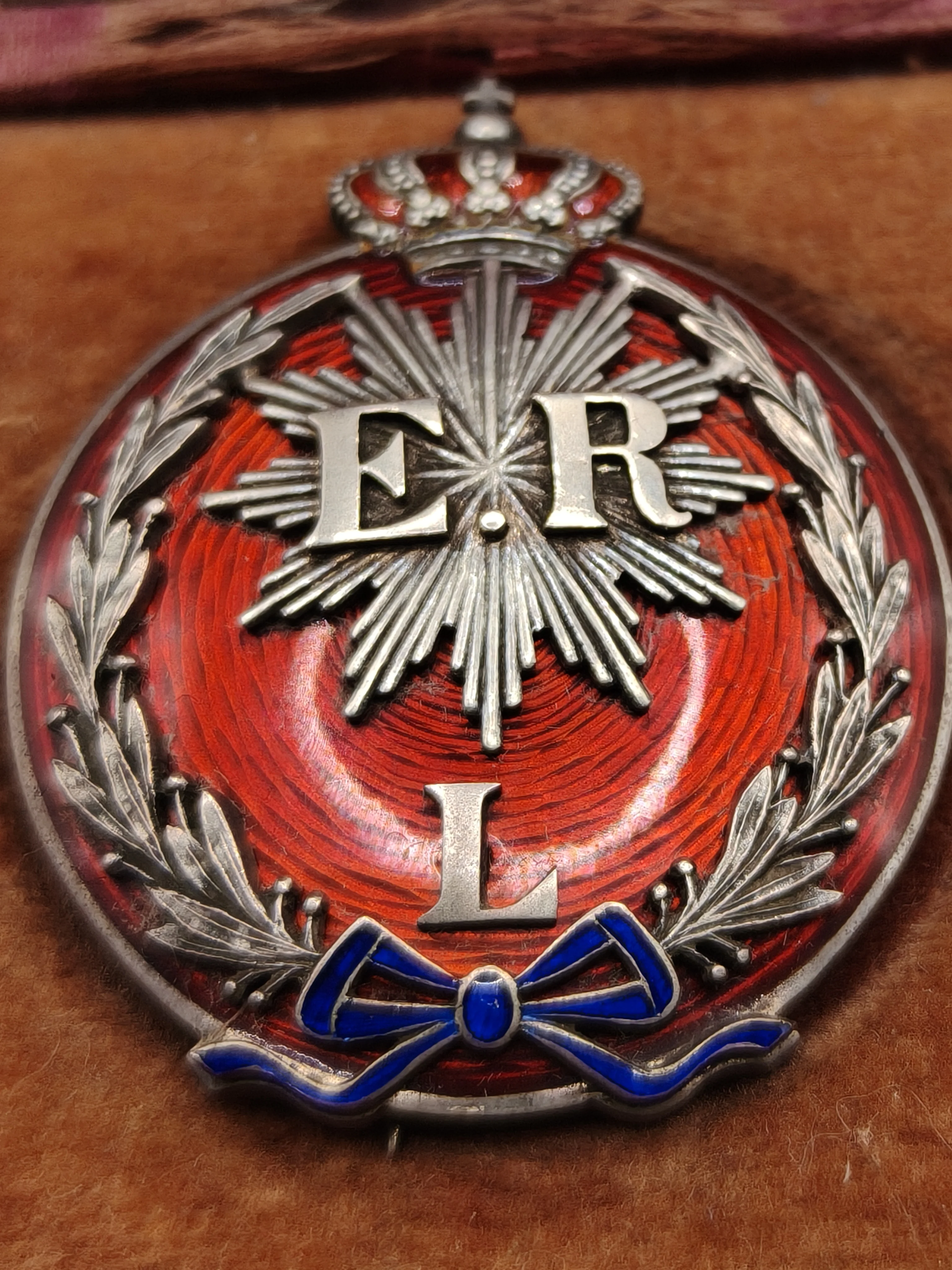 Distintivo Escolta Real Alfonso XIII