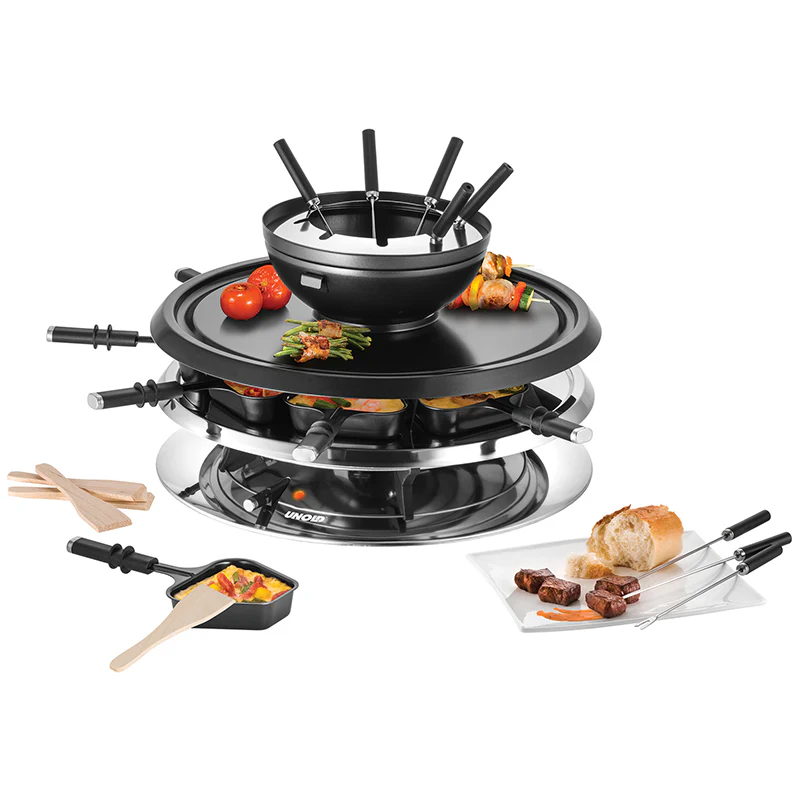 2025 Raclette Multi 4 in 1 �C De veelzijdige raclette-ervaring