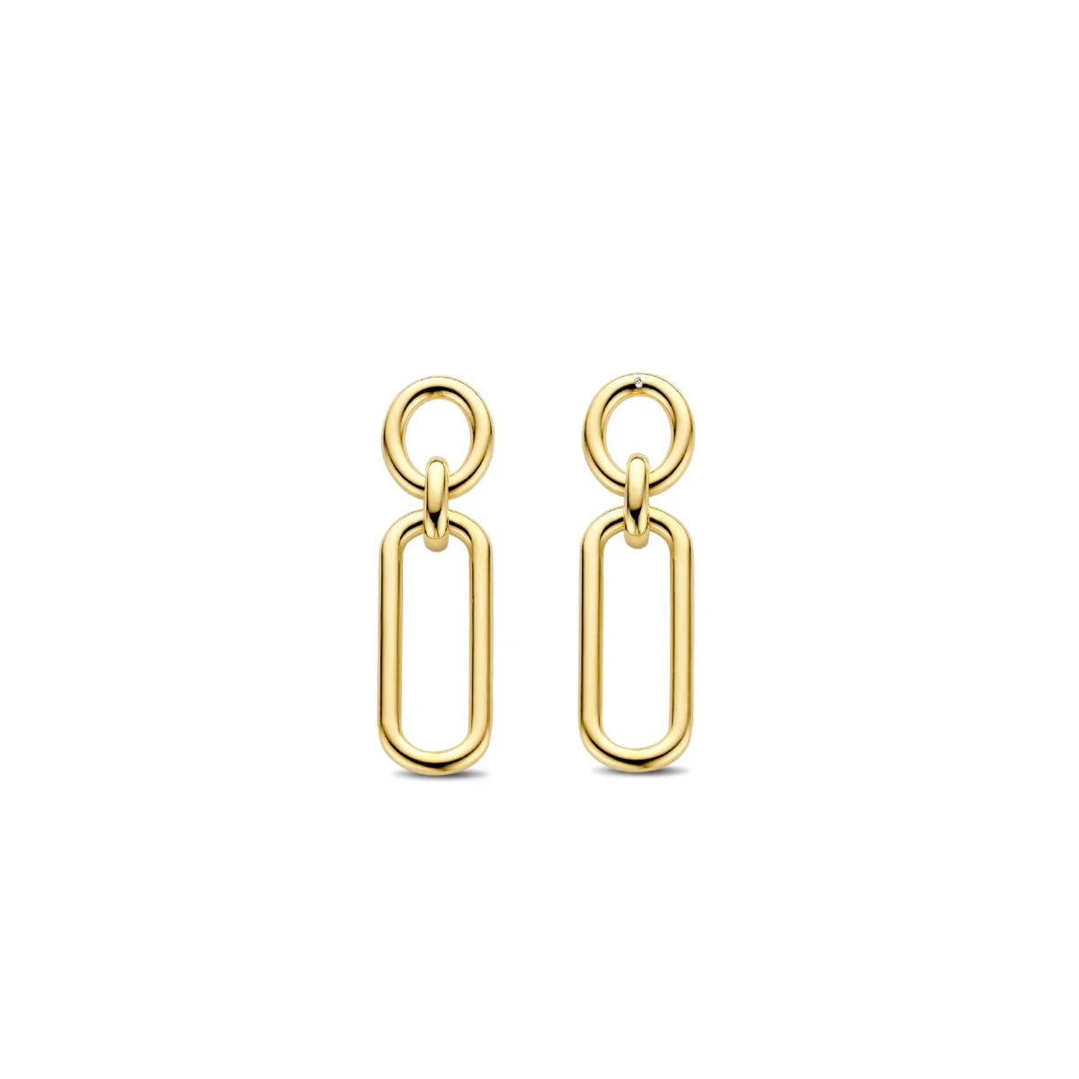 Orecchini Ti Sento Milano a catena dorato giallo 7872SY