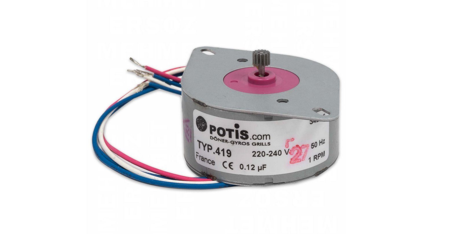 Dönergrill Motor Spule PT0154