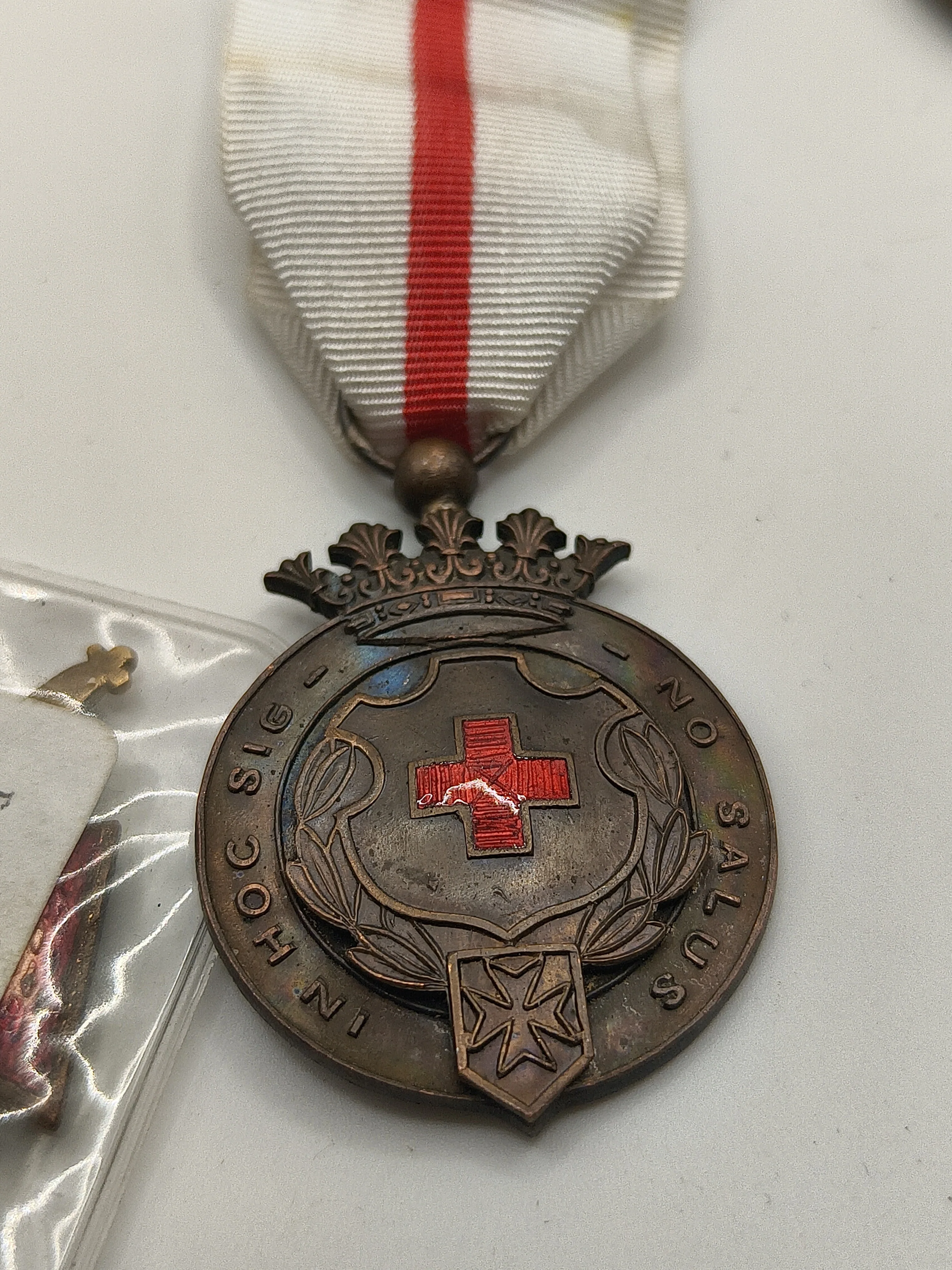 Medalla orden cruz roja bronce M��rito. Espa?a