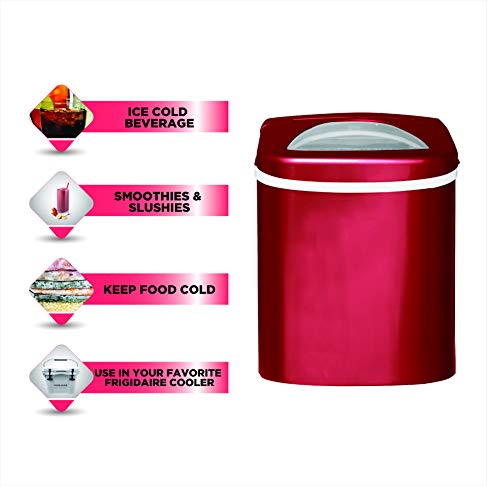 Compact Ice Maker, rosso : Amazon.it: Casa e cucina