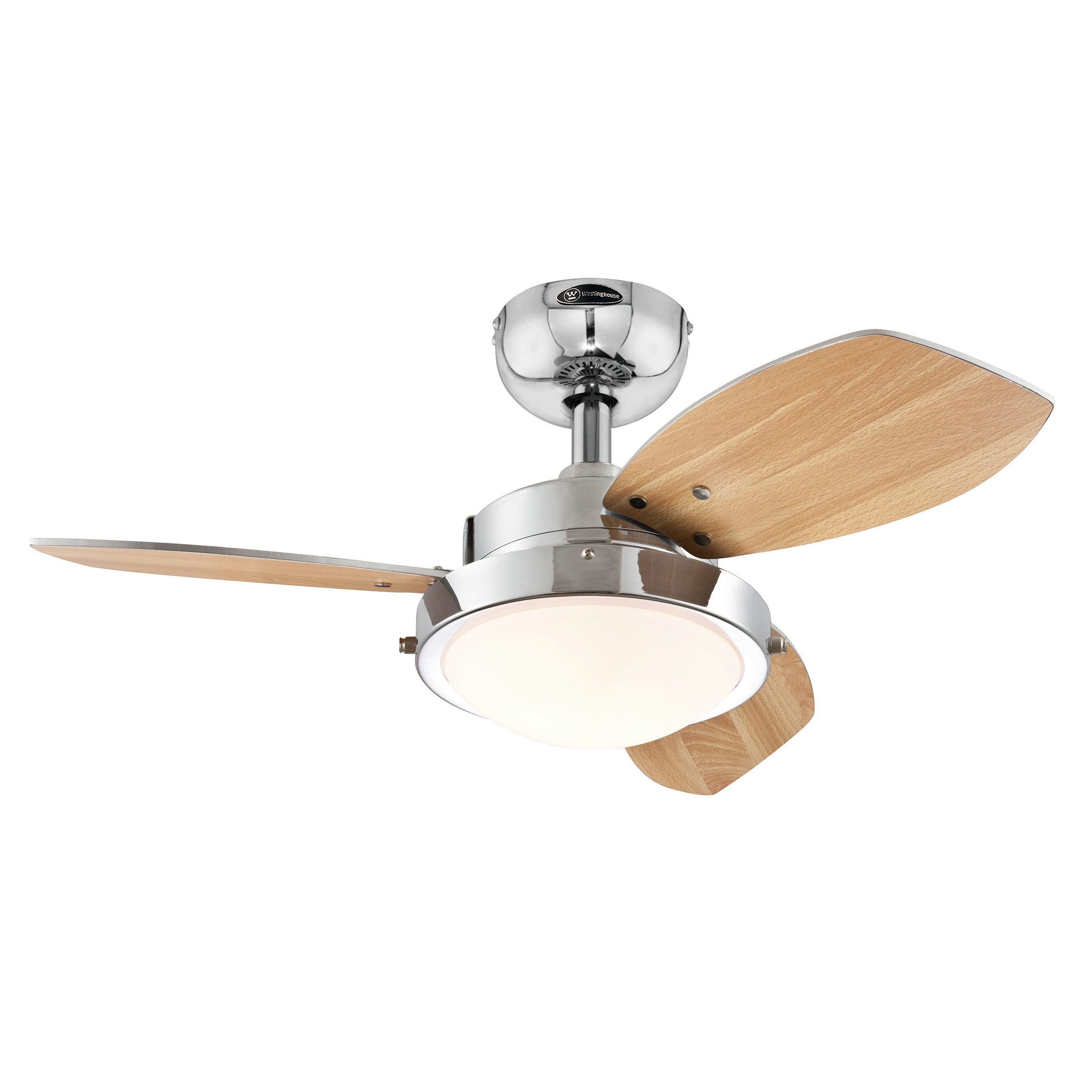 Deckenventilator Deckenventilator Wengue II 76 cm mit Licht und Zugketten