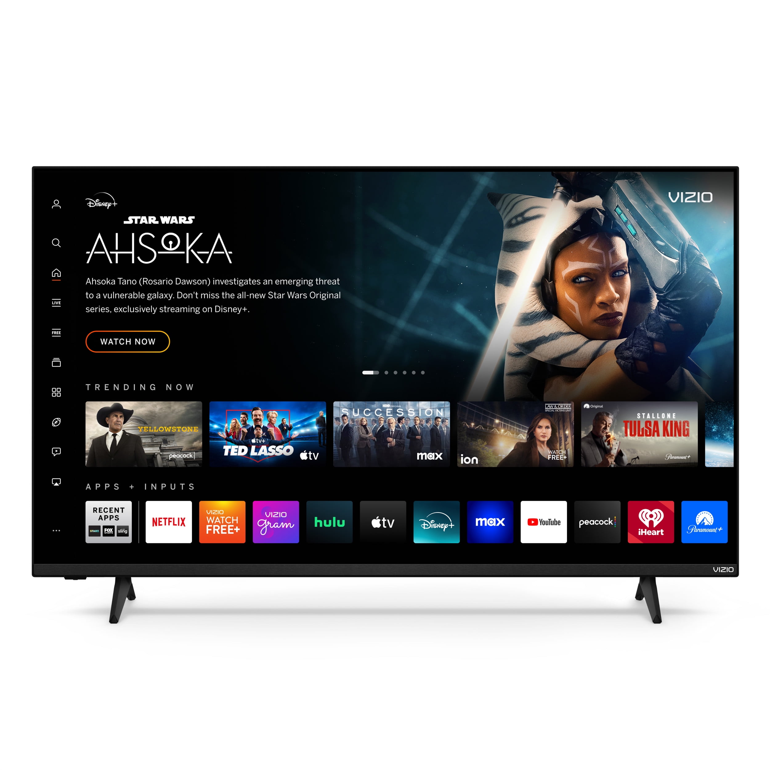 VIZIO 50′′ 4K HDR Smart TV with Dolby Vision, WiFi 6, and Voice Control – V4K50S-0809