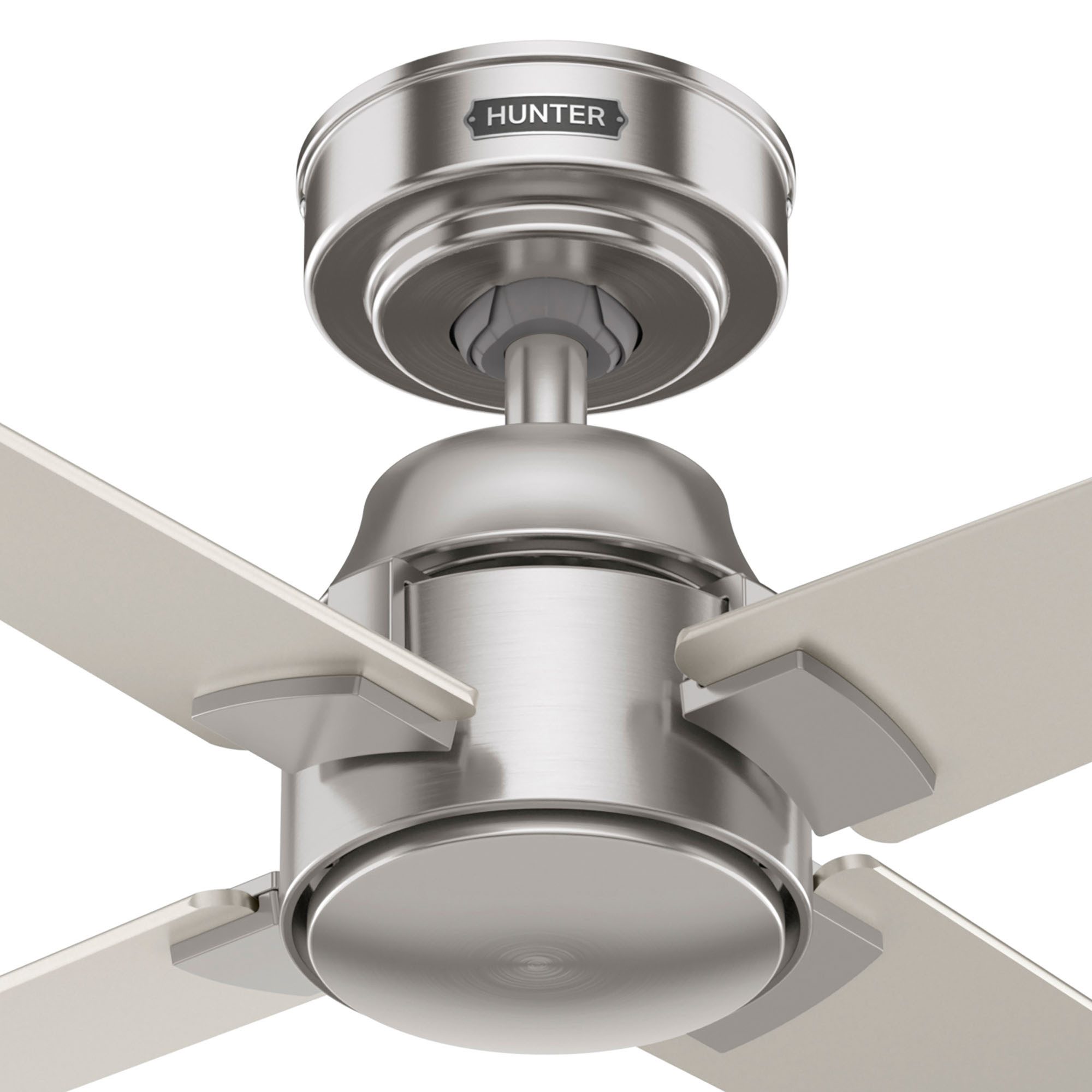 Deckenventilator Deckenventilator Cordelia L Nickel mit Fernbedienung