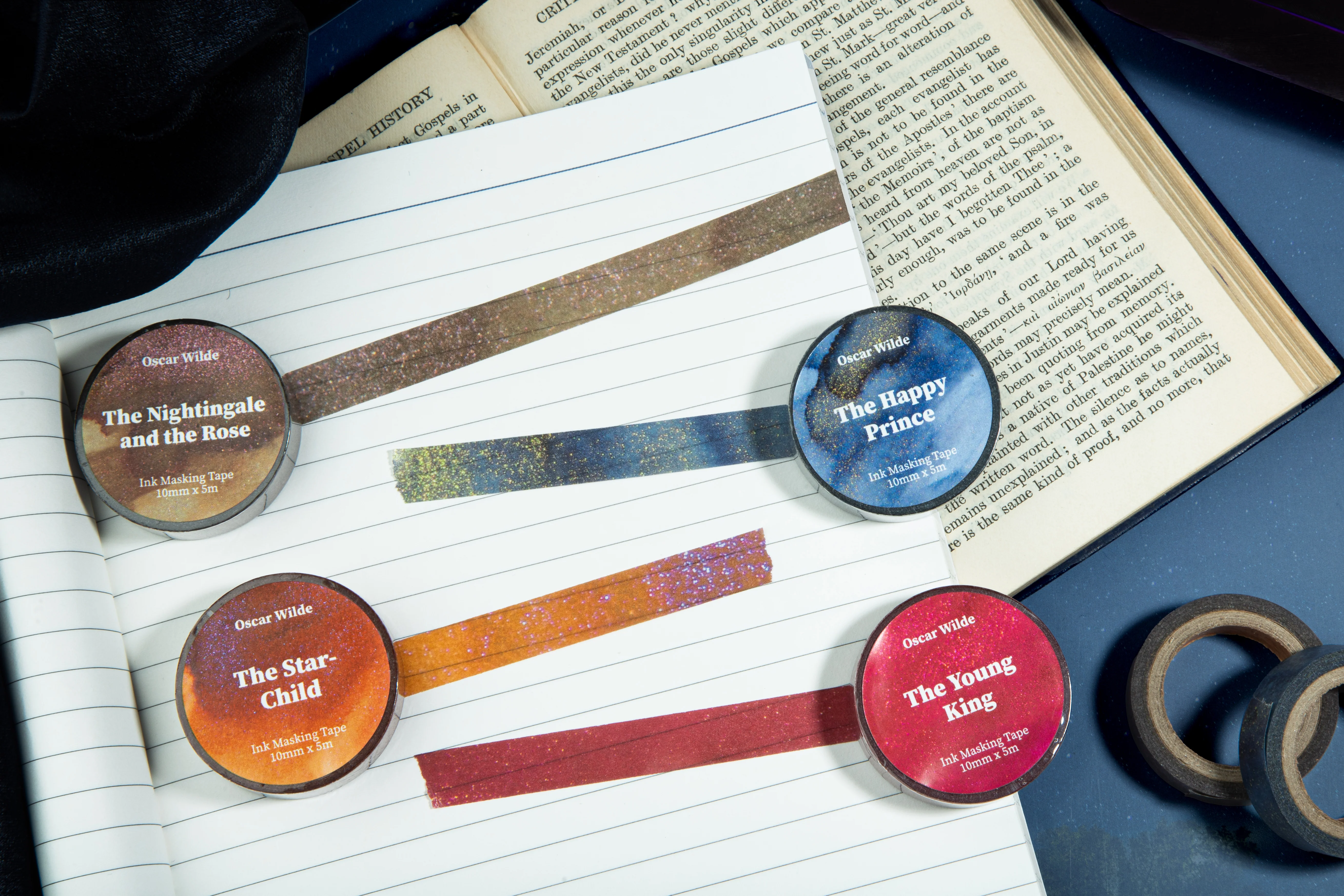 Wearingeul Ink Washi Tape - Oscar Wilde Fairy Tales - The Happy Prince