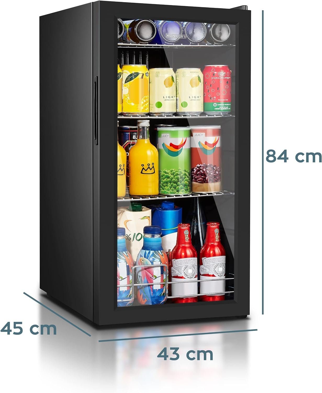 Getränkekühlschrank mit Glastür HGK 3274