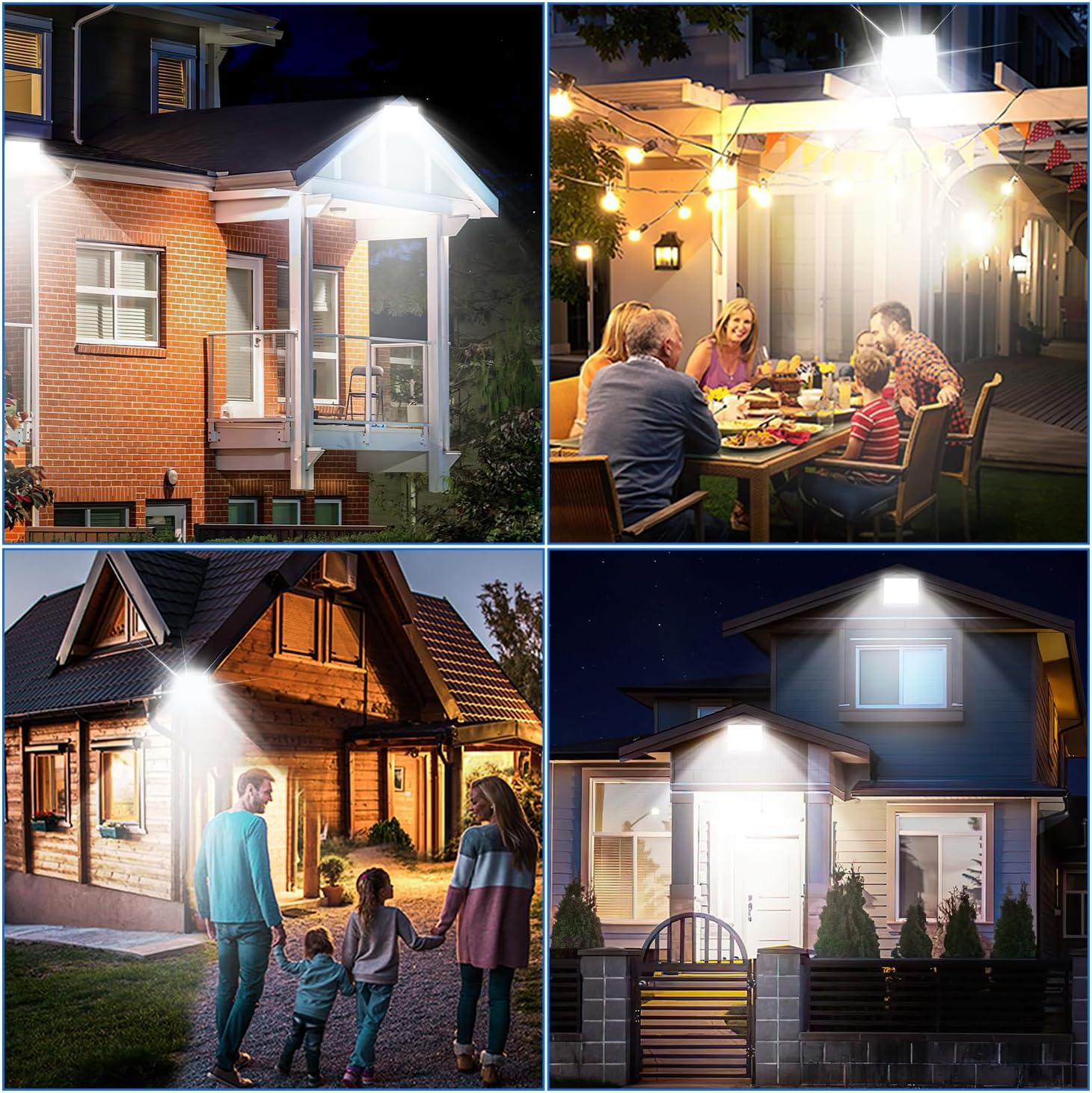 10x200W Strahler Außen, LED Flutlicht 6000K Kaltweiß Superhell 19800LM Außenstrahler mit 1M Langem Kabel, LED Fluter IP65 Wasserdicht für Außen & Innen (Kein Stecker)