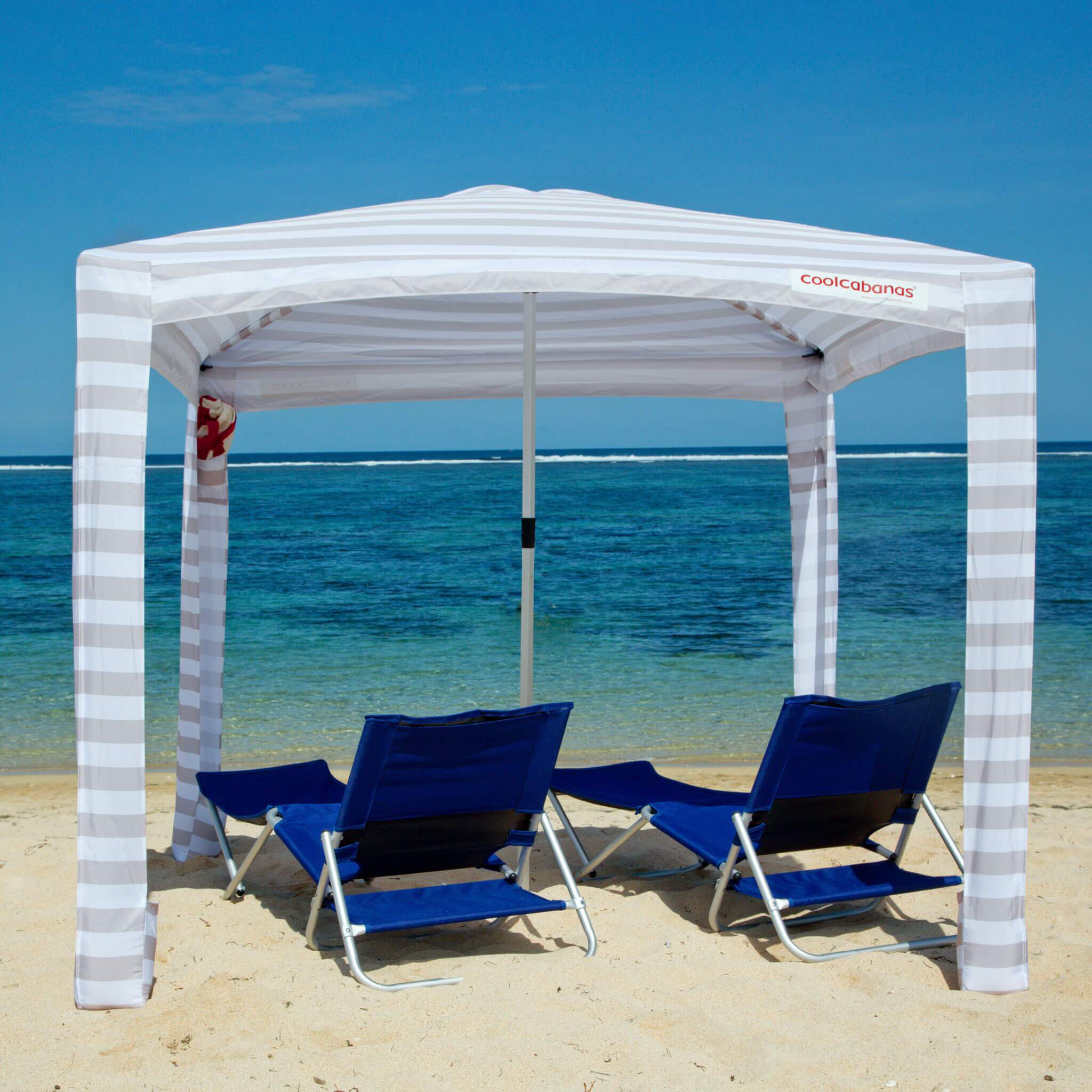 CoolCabana 5 Ombreggiatura da Spiaggia - Protezione UPF 50+, Ampia Zona d’Ombra
