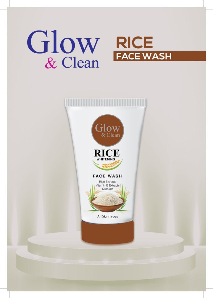 Glow & Clean Rice Whitening Facewash