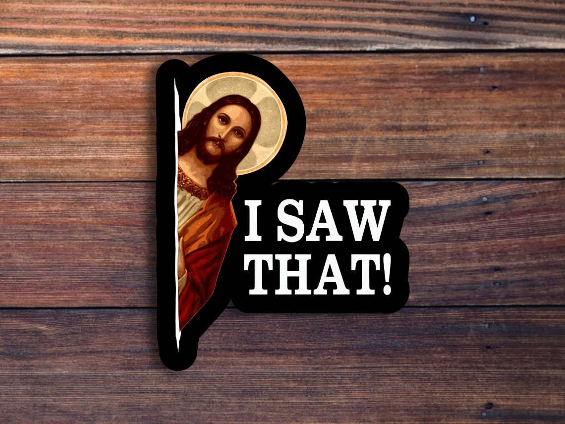 Sticker Horse - Jesus I Saw That Sticker