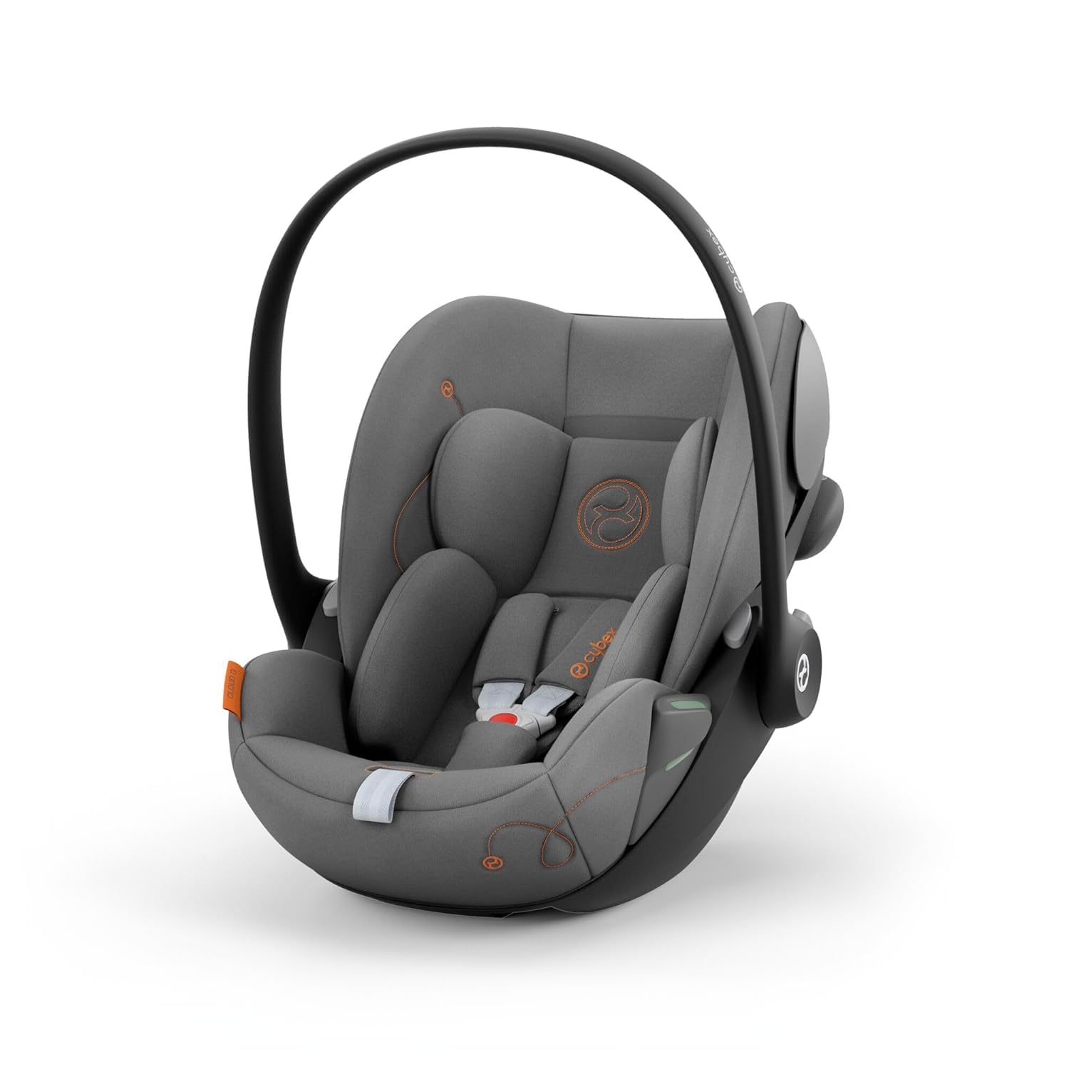 CYBEX Gold Kinderwagen EOS Lux 2-in-1, Reisesystem, Ab Geburt bis 22 kg (ca. 4 Jahre), Moon Black