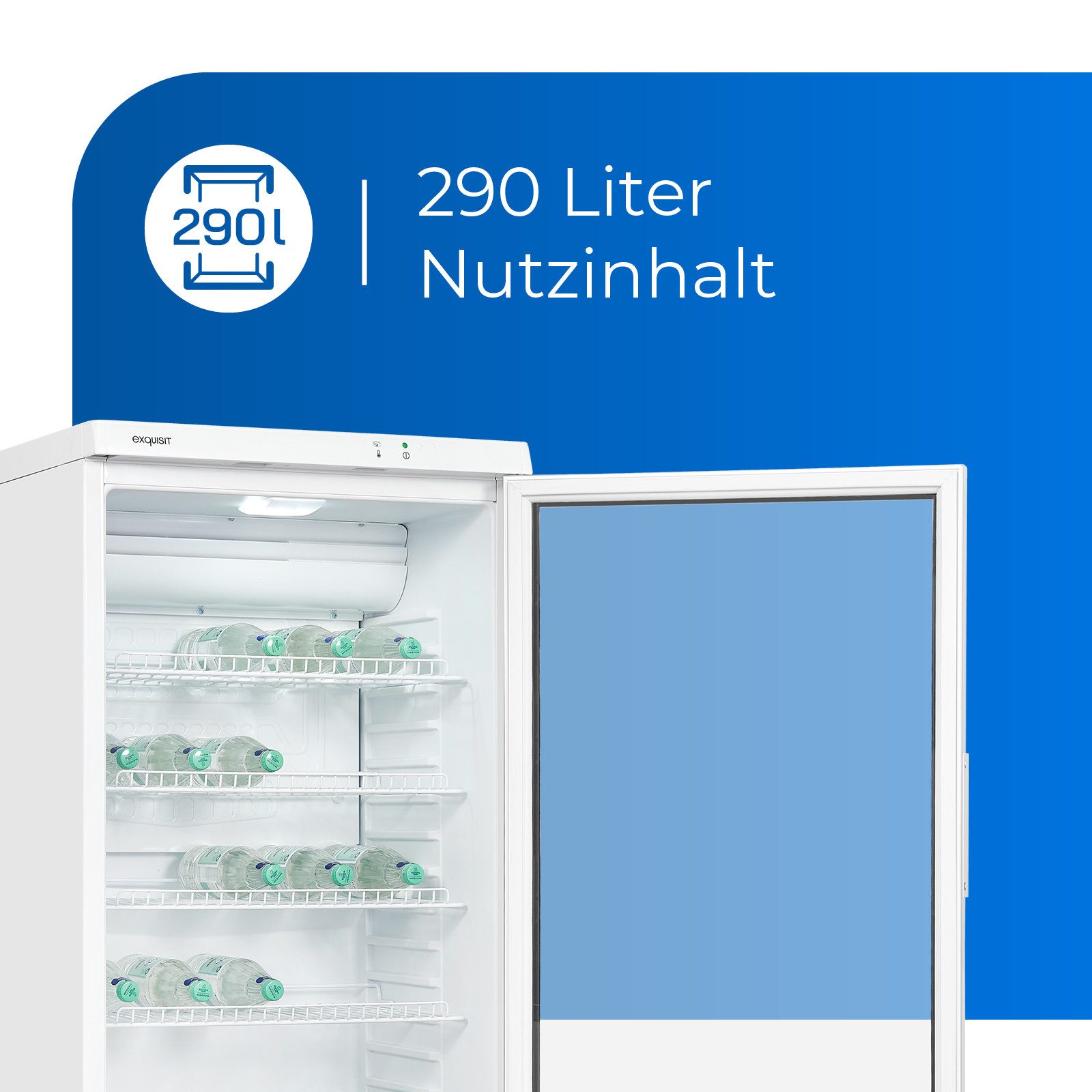 Getränkekühlschrank GKS290-GT-280E weiss