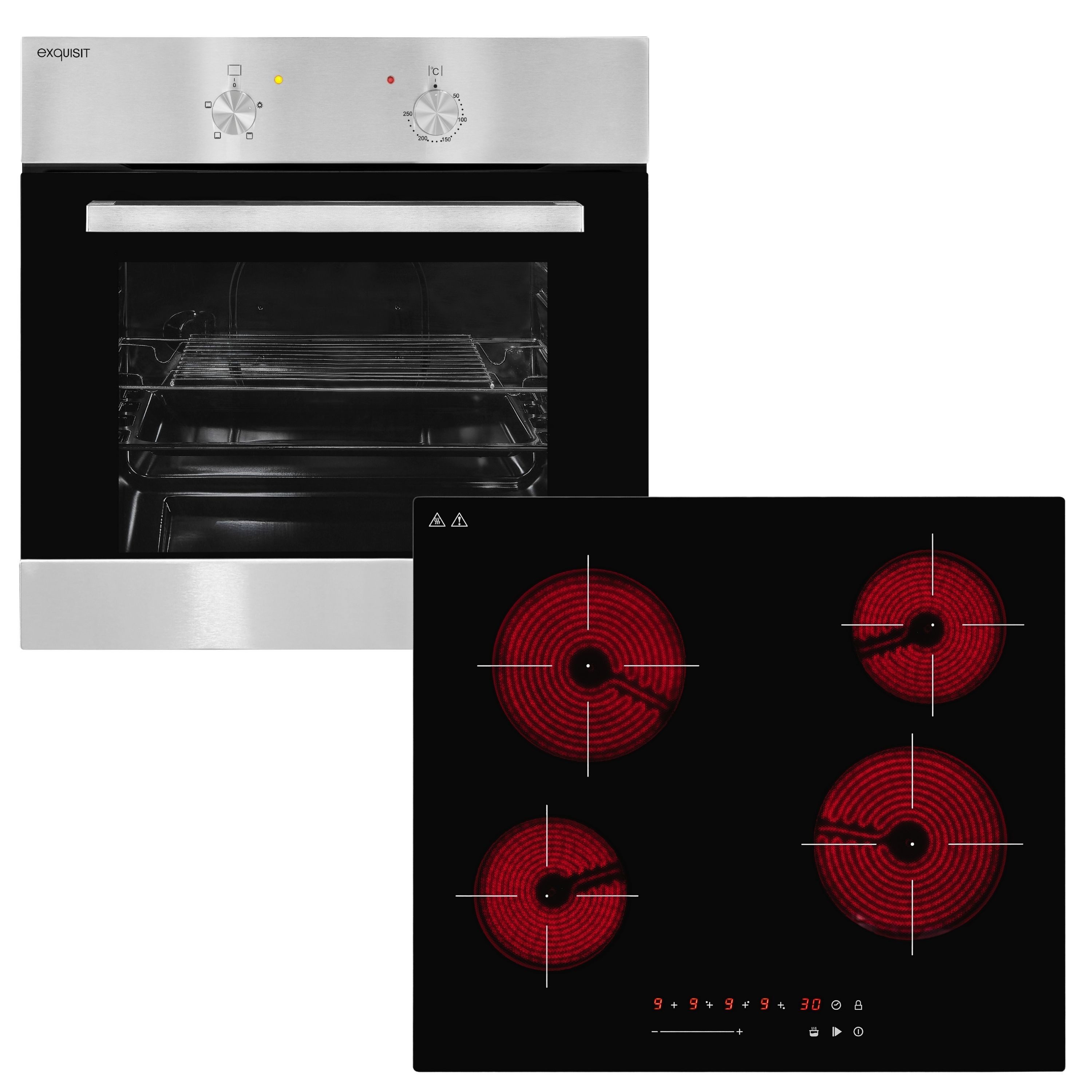 Backofen-Set BAKO Klassik inox