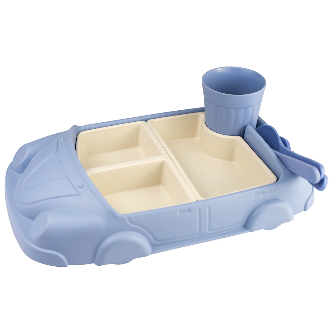 Kids Car Shaped Dinner Set