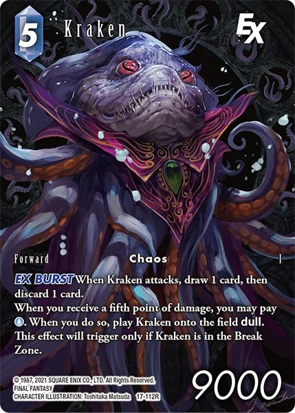 Kraken EX (Full Art) (17-112R) (17)