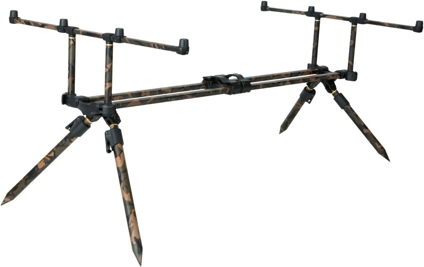 Fox Rutenhalter, Grau, Horizon Duo camo 4 Rodpod incl. 2 x 36' Long Legs - Rod pod