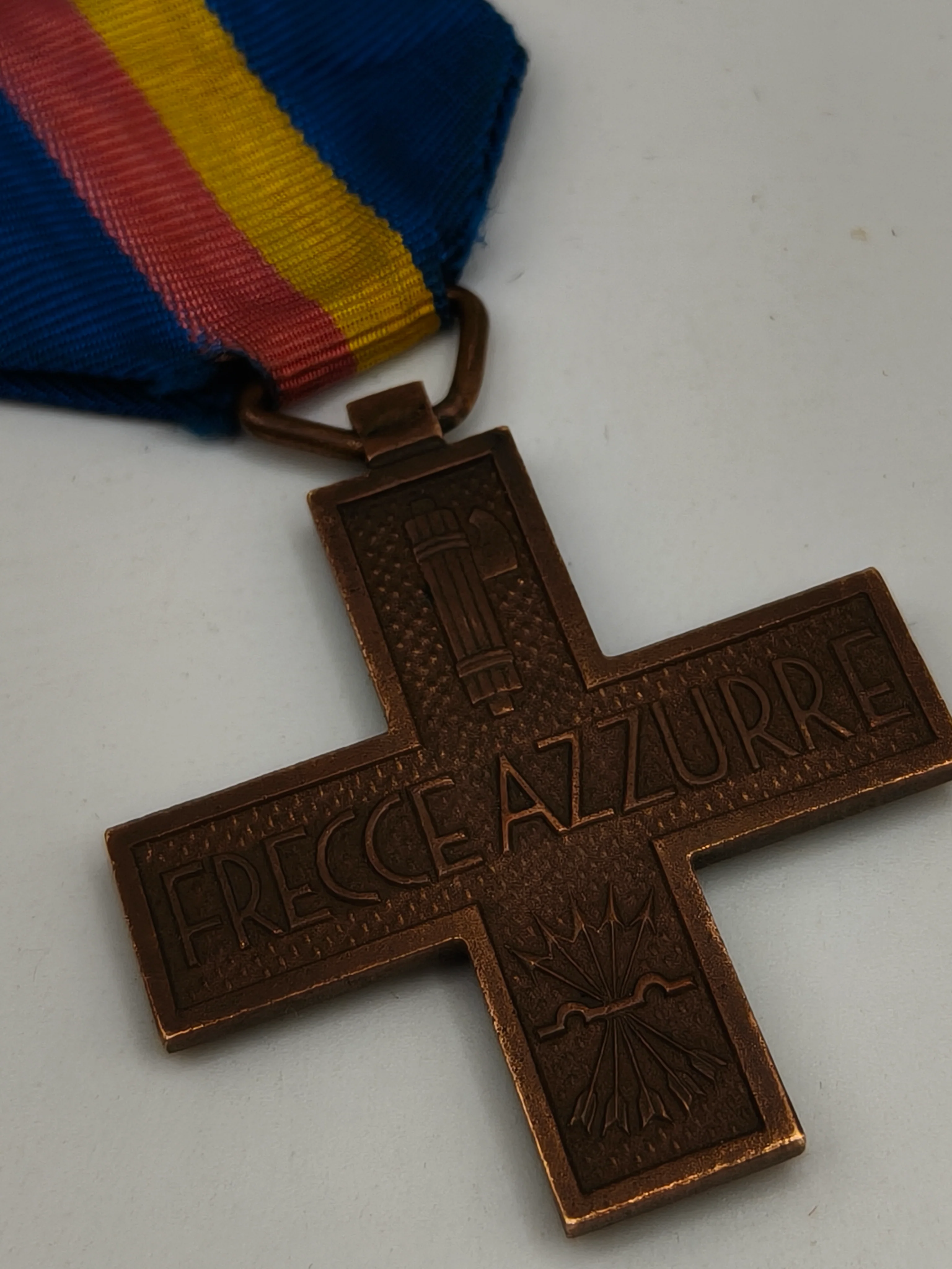Medalla Flechas Azules Voluntarios Italianos Guerra civil espa?ola