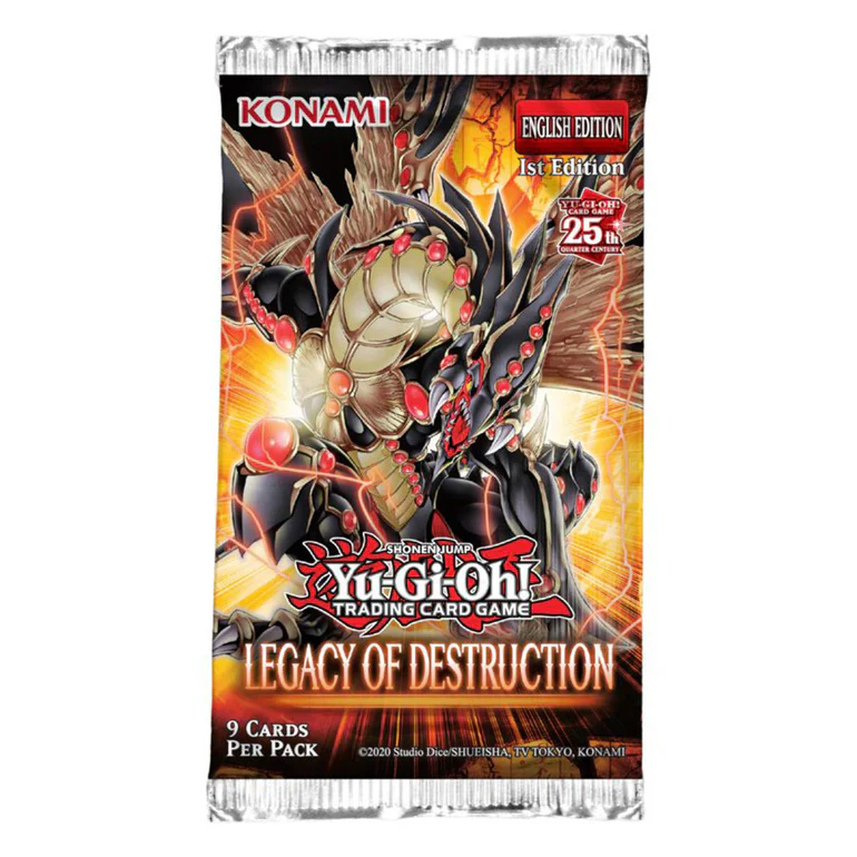 Yugioh - Legacy of Destruction Booster Pack