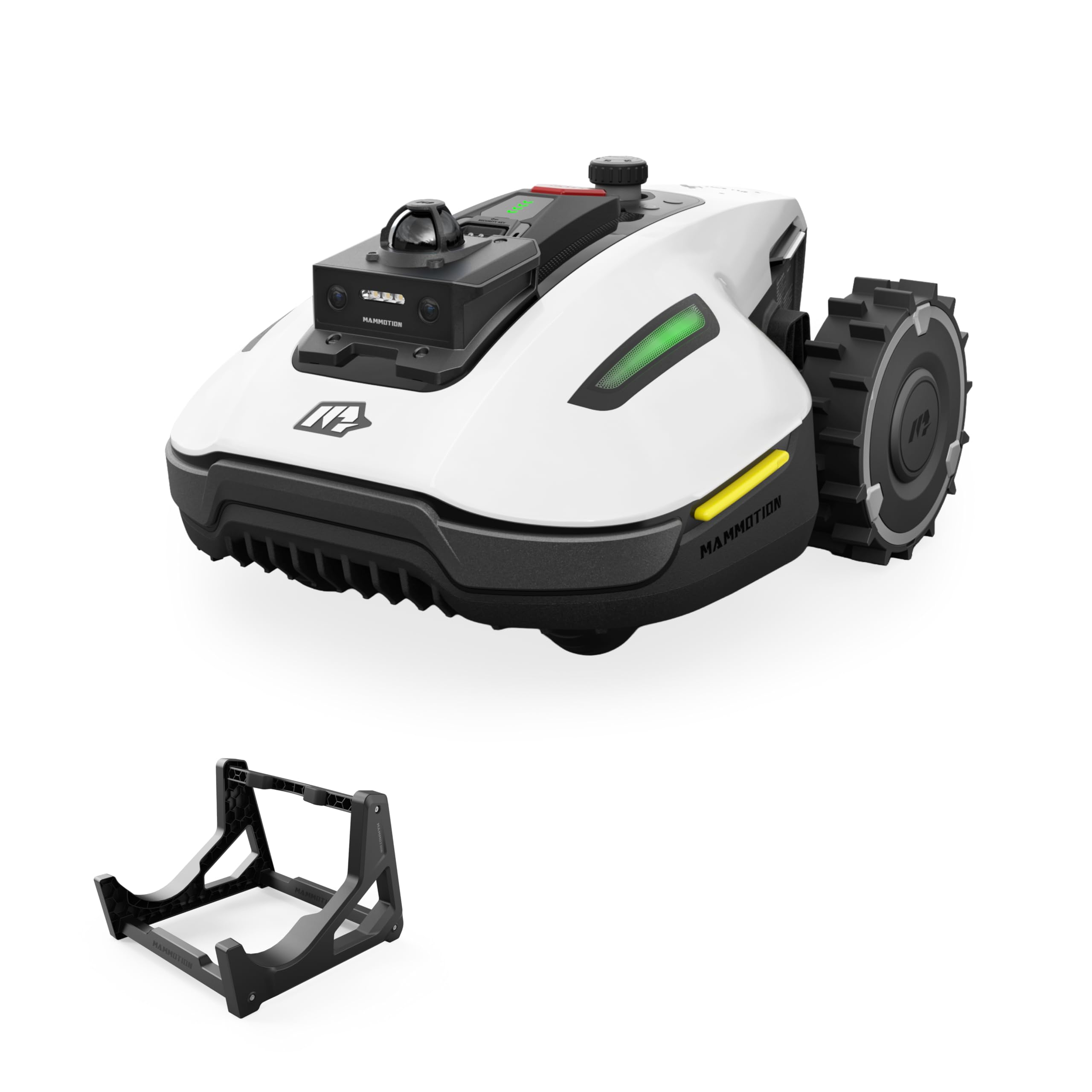 Mähroboter YUKA mini 2 800 mit 360°-LiDAR-Navigation ohne Begrenzungskabel, 190 mm Schnittbreite