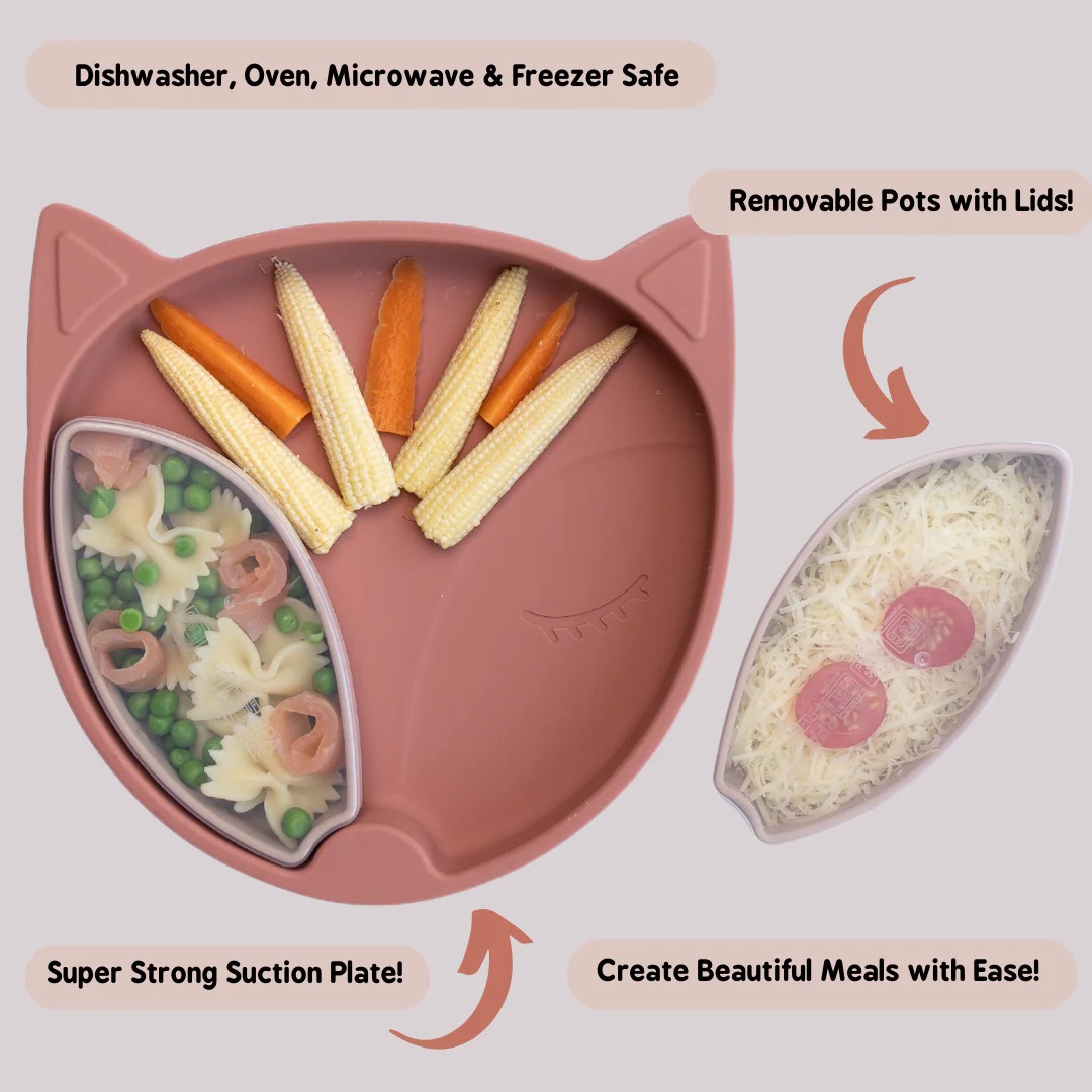 Silicone Animal Plates & Pots