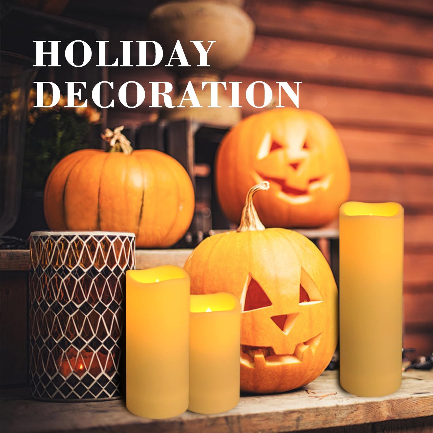 Flammenlose LED-Kerzen mit Fernbedienung, batteriebetrieben, Timer, dimmbar, 3D-Flamme, flackernd, perfekt für Halloween, Weihnachtsfeiern, Hochzeiten, Heimdekoration, Geschenk und besondere Anlässe.