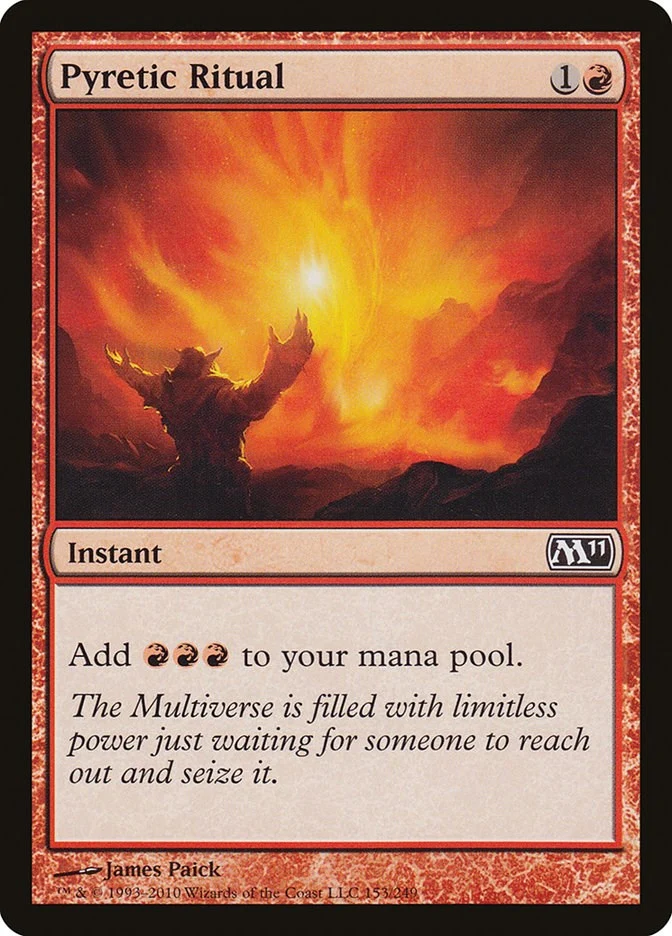 Pyretic Ritual (153) (Magic 2011 (M11))