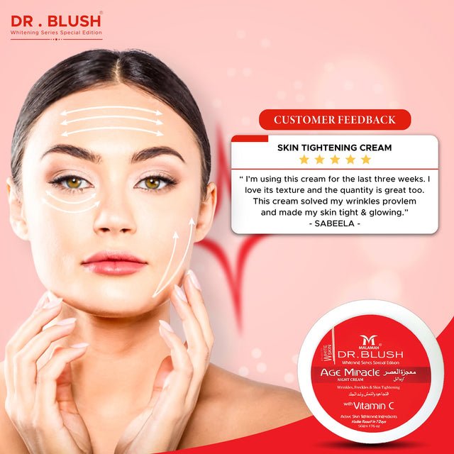 Dr. Blush 4 in 1Fairness Night Cream by Malmha