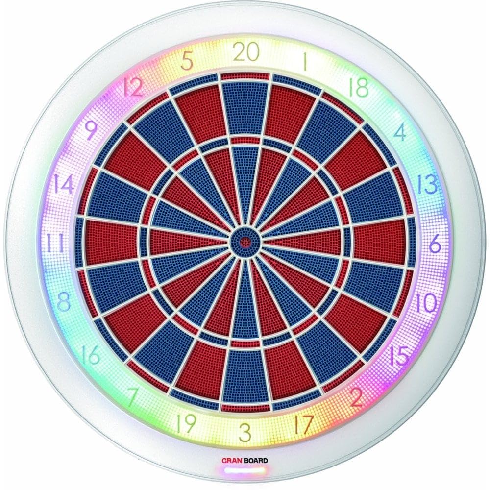 GranBoard 132 smart electronic dartboard tournament size black for home and tournament play