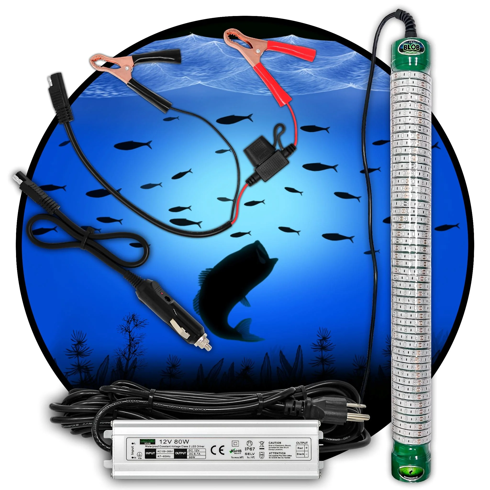 Build Your Blob LED Underwater Fishing Lights
