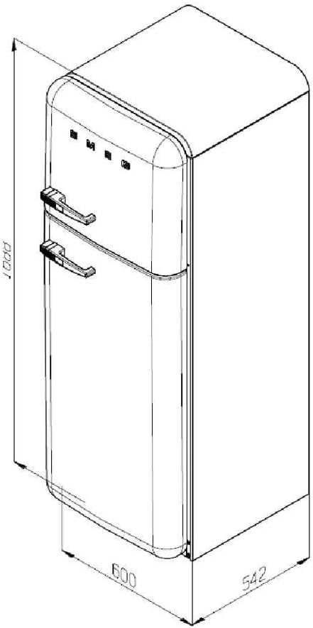 Smeg FAB30LV1 Frigorifero A++ / Frigorifero 231 L/Frigorifero 64 L