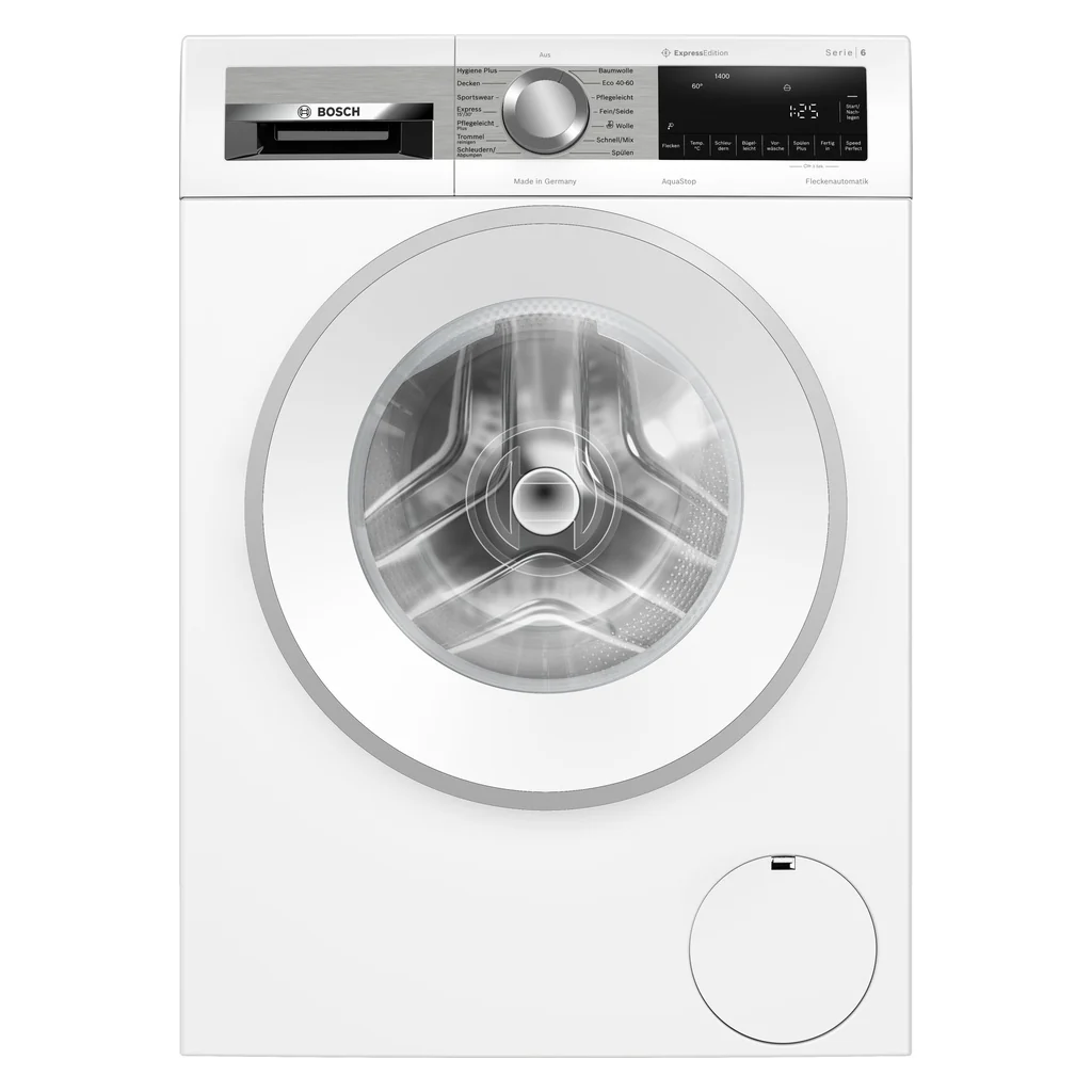 2025 Lavadora frontal Bosch Serie 6 WGG2441H0 – 9 kg, 1400 rpm, blanca