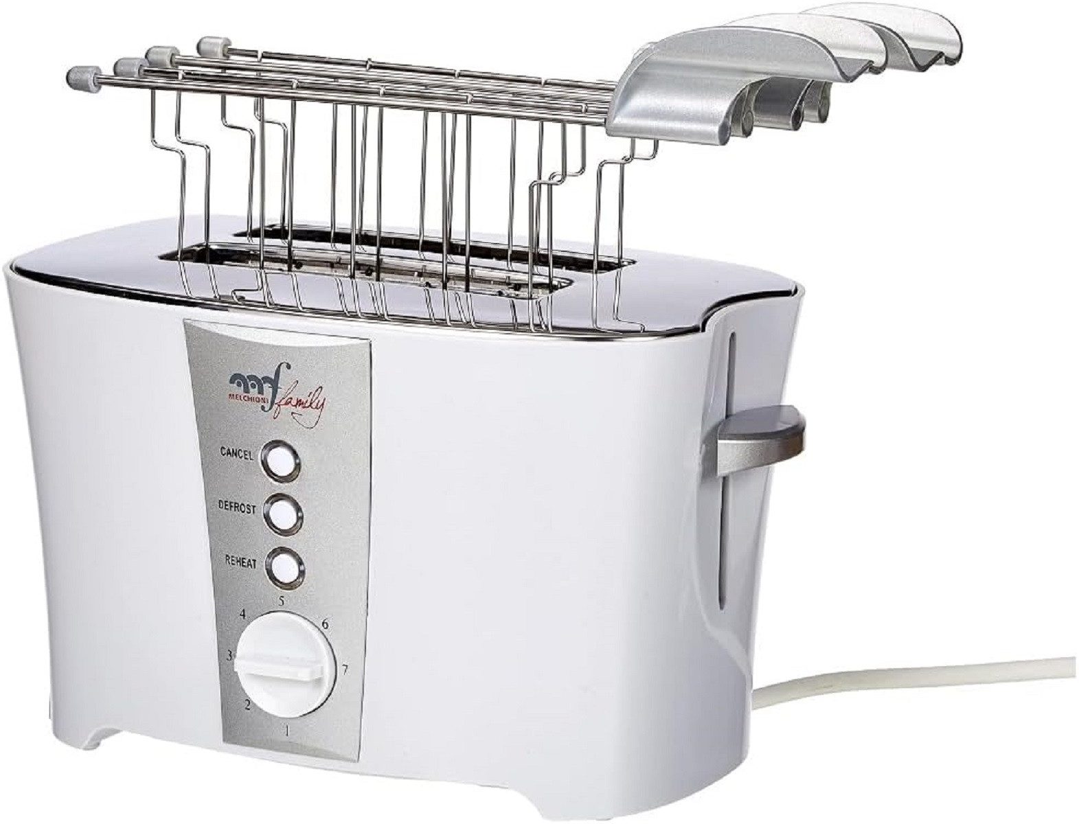 Toaster TOSTO Toaster mit 7 Toaststufen, 600W Auftaufunktion