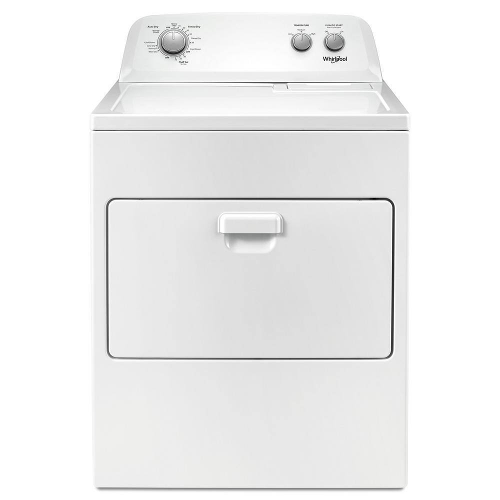 Whirlpool 7.0 cu. ft. Electric Dryer, AutoDryTM System, Wrinkle ShieldTM, White