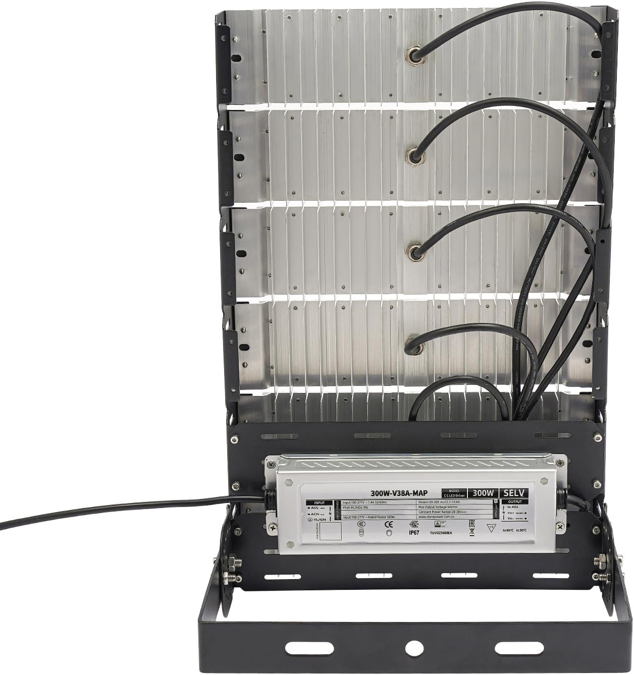 300W Außen-sicherheitsbeleuchtung, Led Flutlicht, für Den Innen und Außeneinsatz, Decken, Wände oder Böden Montieren