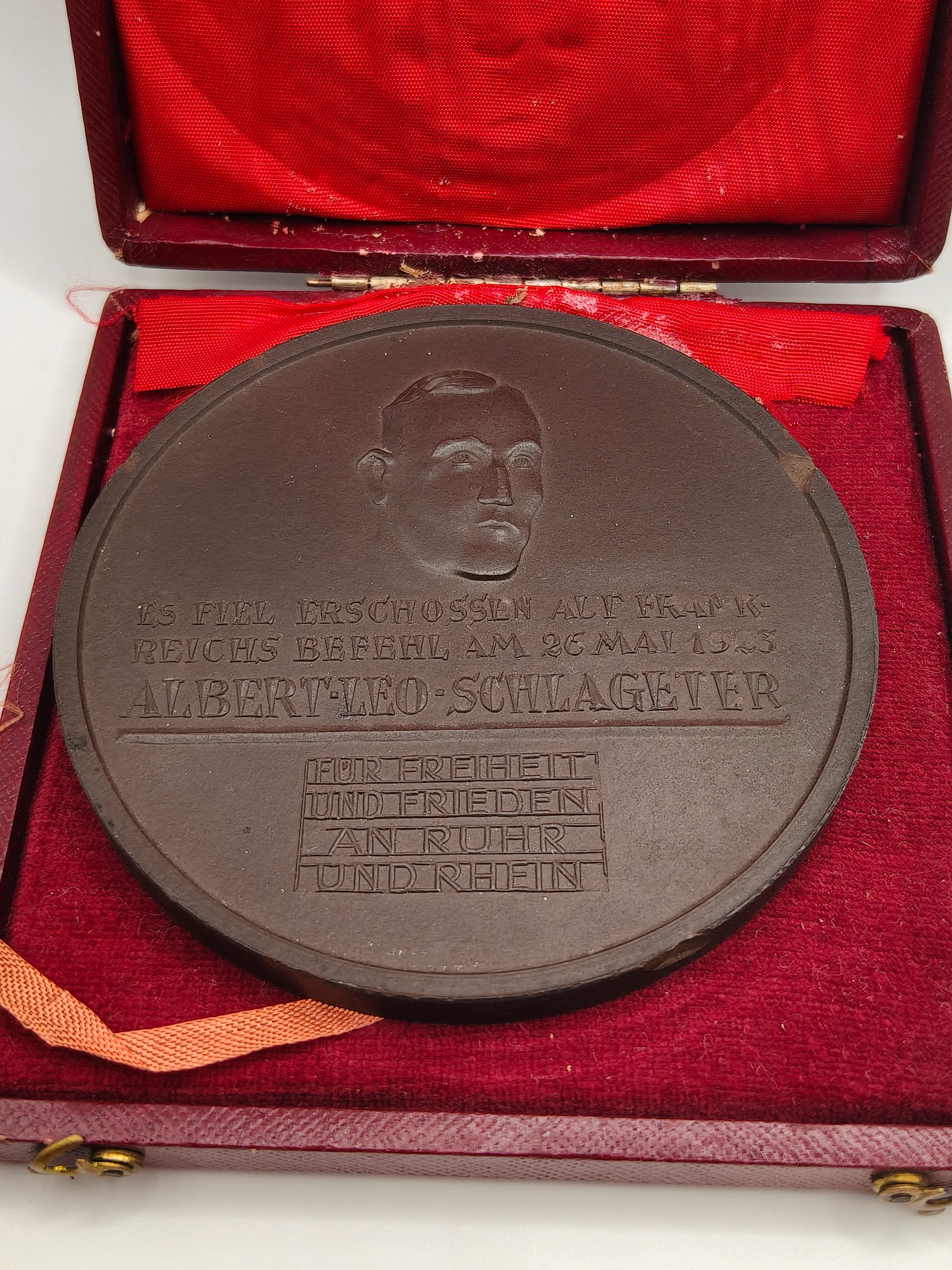 Placa de Schlageter, h��roe alem��n del Frei Korps