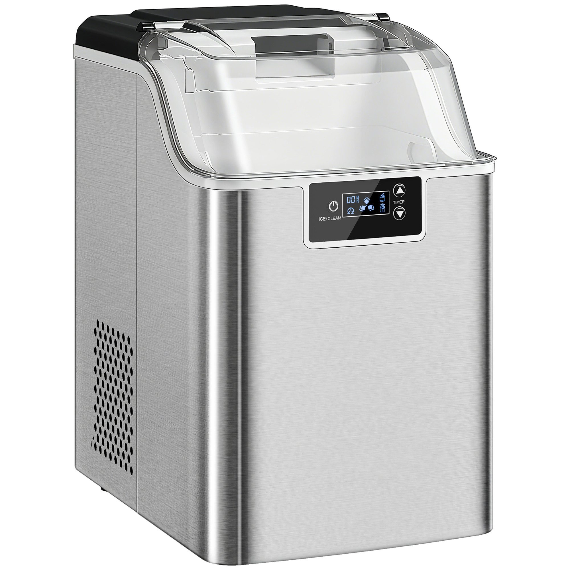 Eiswürfelmaschine Eiswürfelmaschine, Eiswürfelspender, Ice-Maker, 20 kg/24h