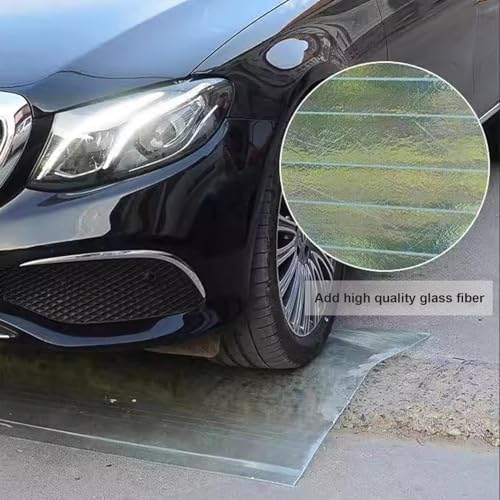 Fiberglas-Dachplatten für Wärmedämmung, wetterfeste Lichtpaneele für Gewächshäuser, Gärten und Autos, leicht zu schneiden (1,2 x 9 m)