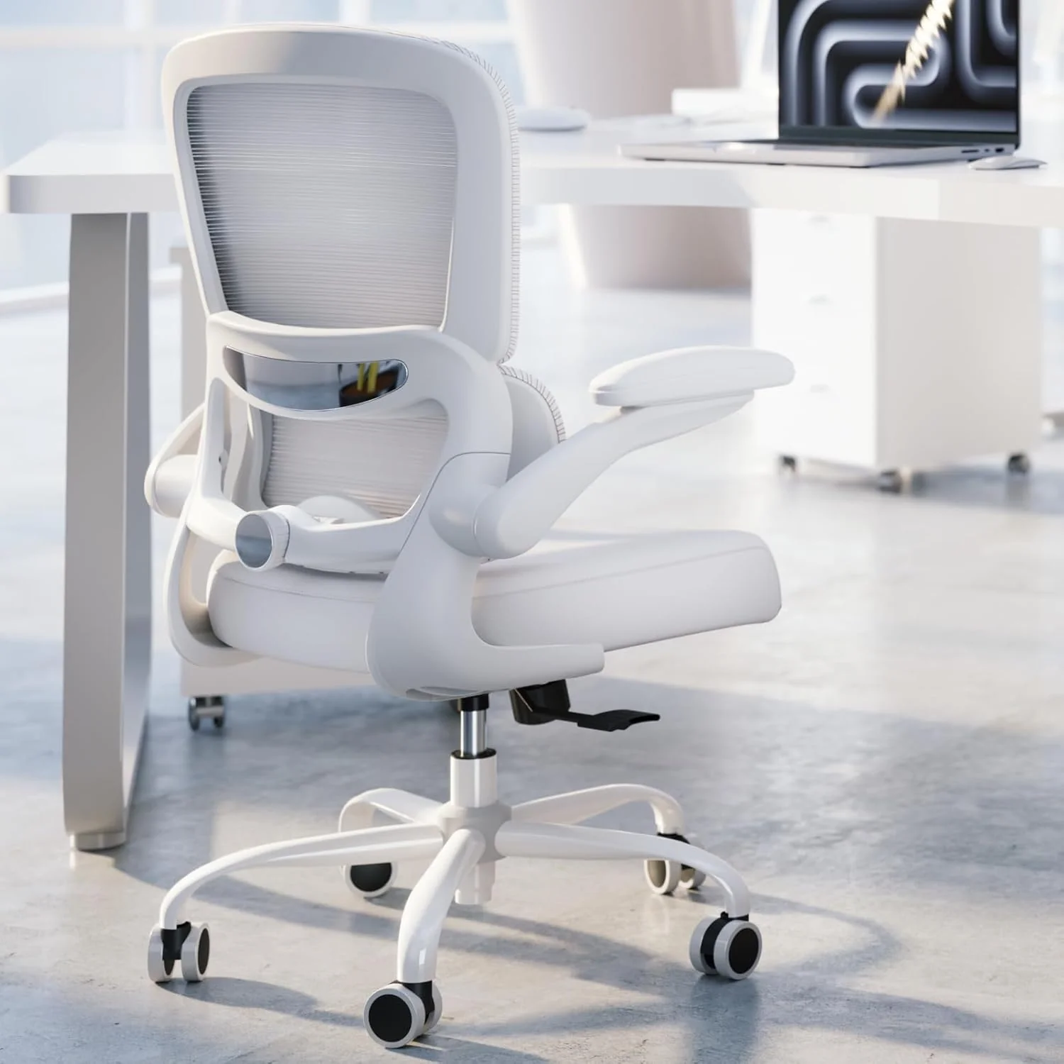 TRALT Office Chair Ergonomic Desk Chair 330 lbs Home Mesh Gaming Chair with Wheels