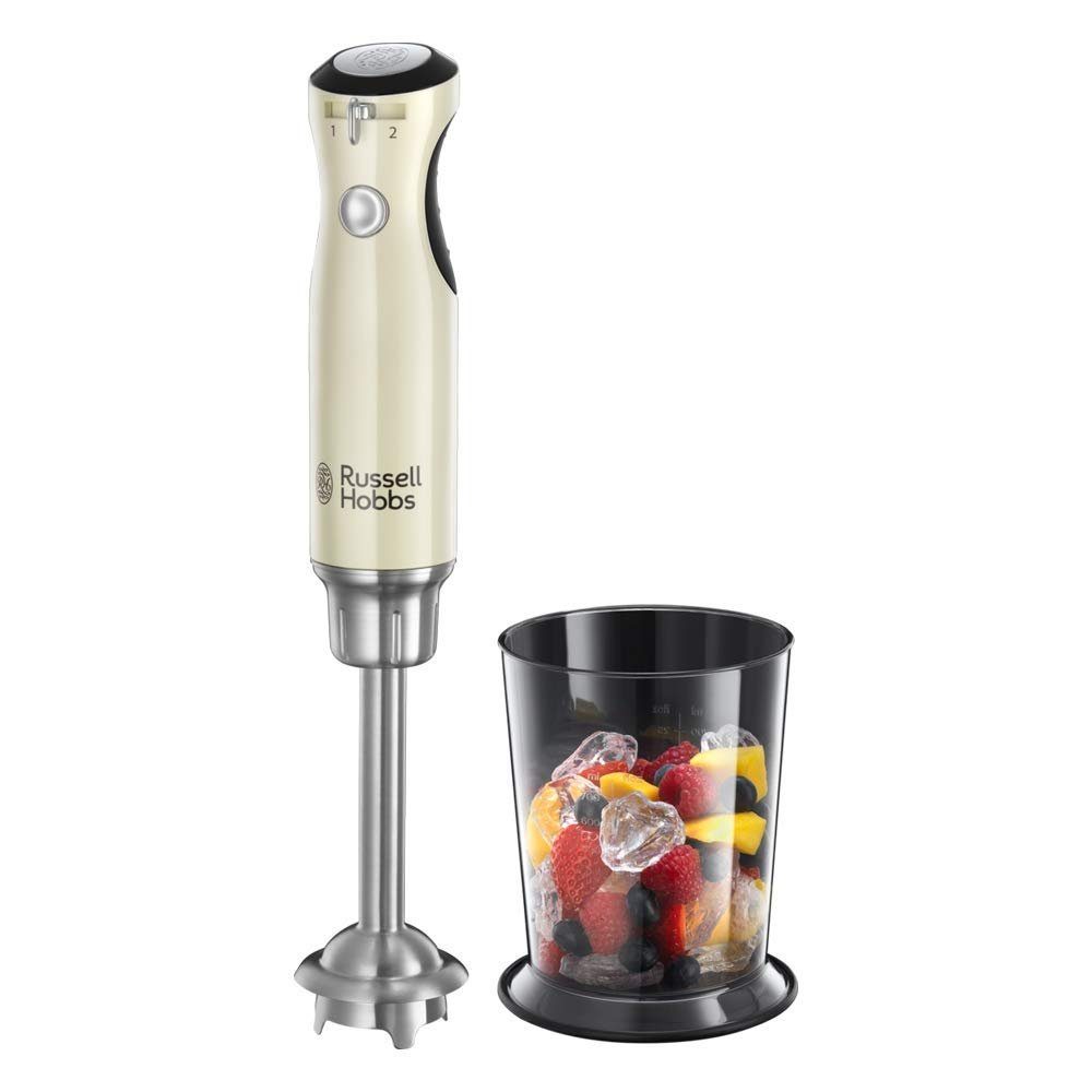 Stabmixer Retro Vintage Cream 25232-56 700W 2 Stufen Messbecher