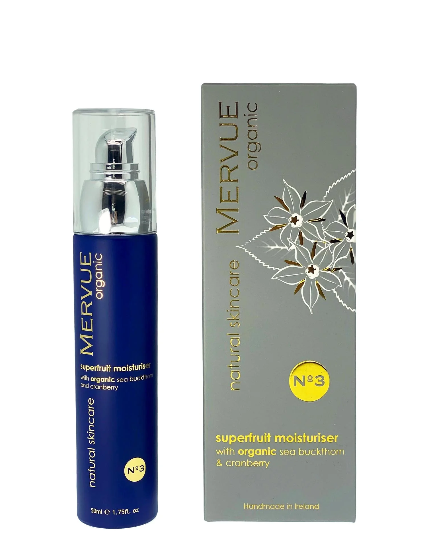 Mervue Organic Skincare Superfruit Moisturiser
