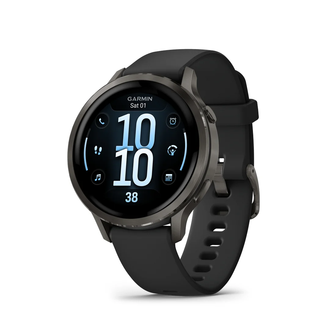 Orologio Garmin 010-03013-02 Venu 4 slate e black 41mm